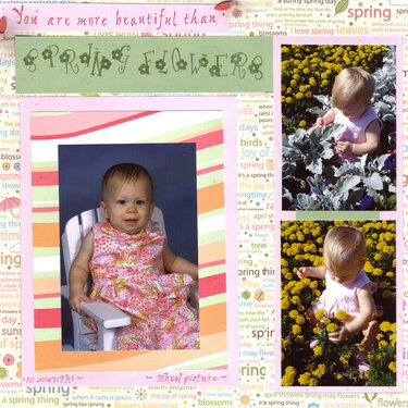 Spring Flowers Page 1