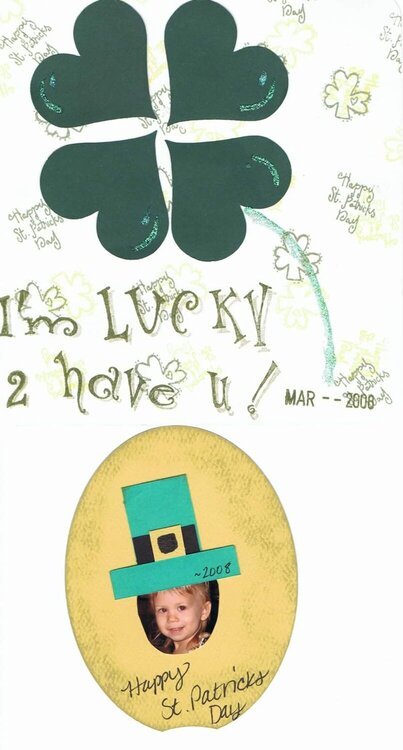 St Patricks Day craft for toddlers