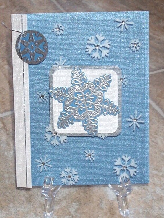 Shimmery Snowflakes **Inque Boutique Stamps**