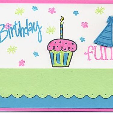 Birthday Fun **Inque Boutique** stamps`