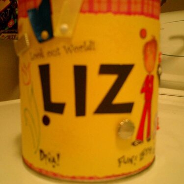 Liz&#039;s Paint Can- Side