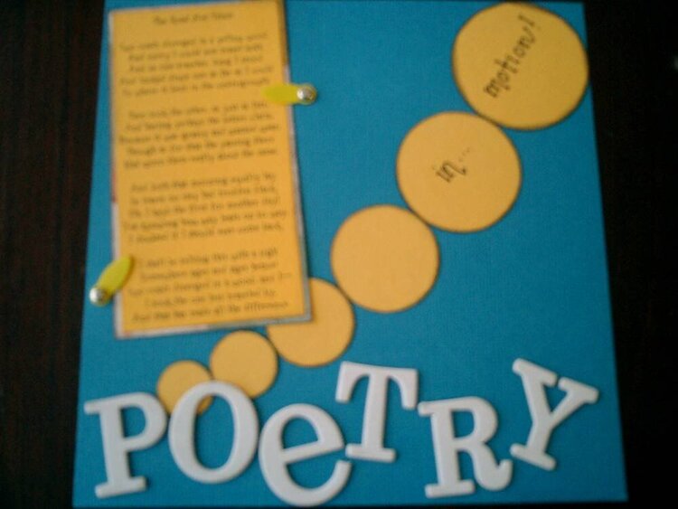 Un Circle Journal Swap~ Poetry 1
