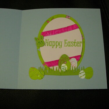 Easter Card - inside