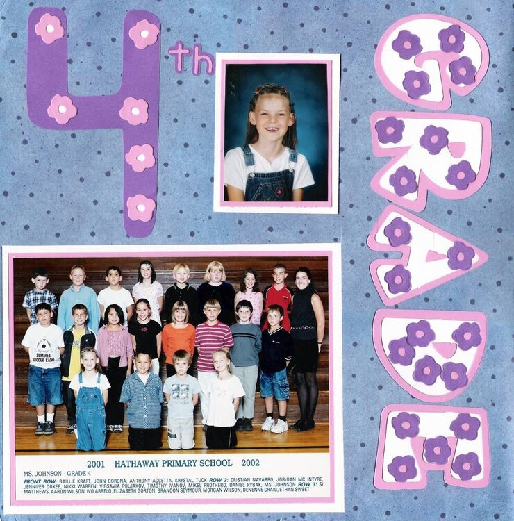 Baliies 4th Grade 2001-2002