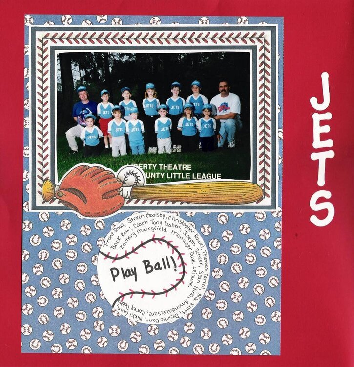 Jets T Ball 1997