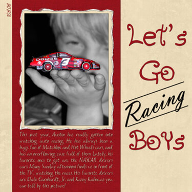 Let&#039;s Go Racing Boys