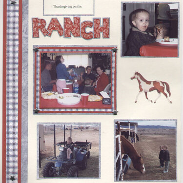 Thanksgiving on the Ranch pg 1