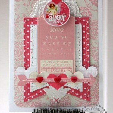 Amour Card *Pink Paislee*