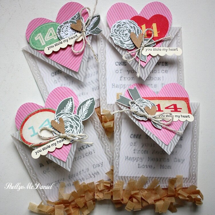 Valentine Coupon Envelopes Project Idea