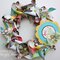 Pinwheel Wreath with Simple Stories