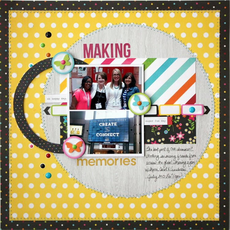 Making Memories Layout