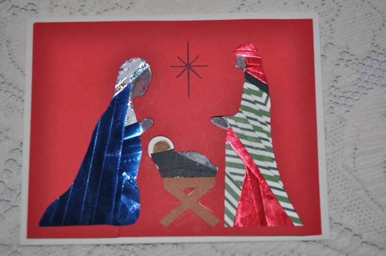 Iris Folding Christmas Cards