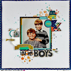 Love My Boys | My Creative Scrapbook Kit Club | Family and Co.