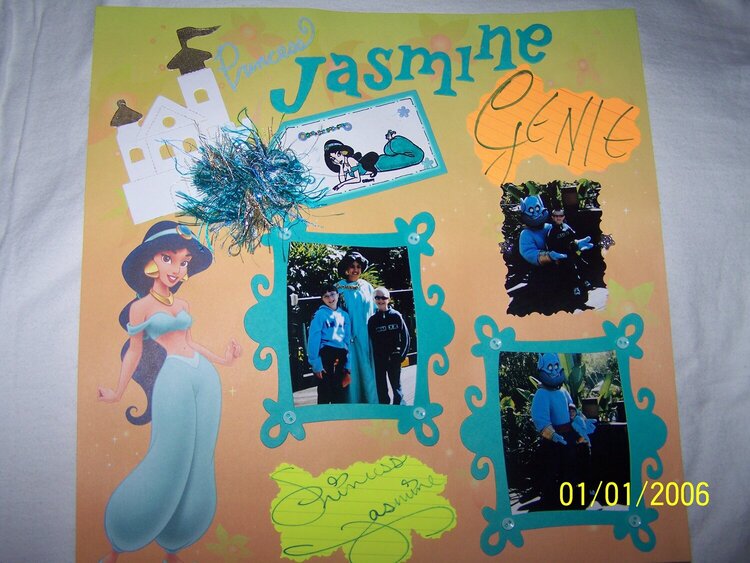 Princess Jasmine &amp; Genie