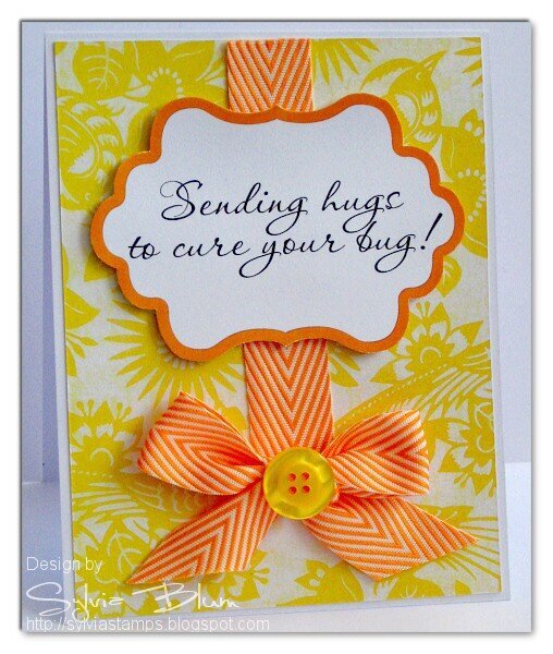 Sending hugs to cure your bug!