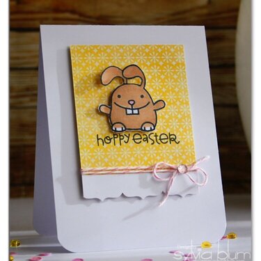 Hoppy Easter Card