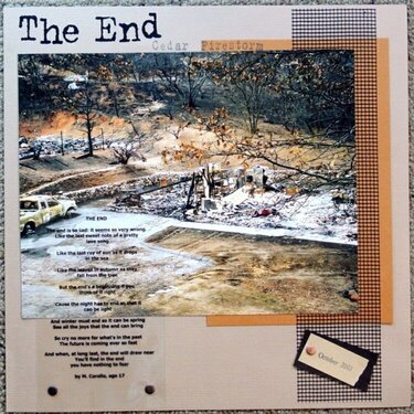 The End * 10 years ago this week*