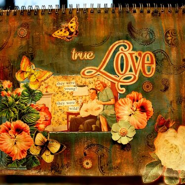 True Love - Art Journal Page