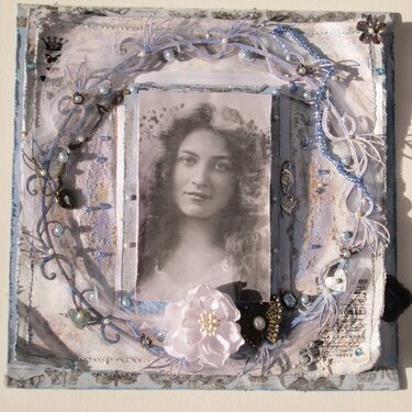 Vintage Photo With Frame