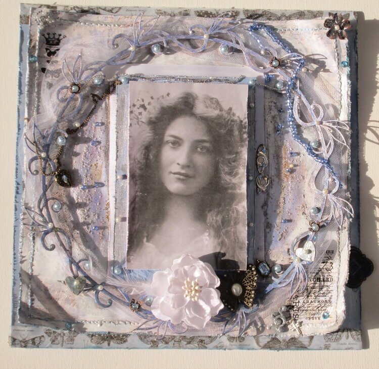 Vintage Photo With Frame