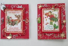Red and White Christmas Cards