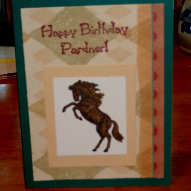 Horse birthday