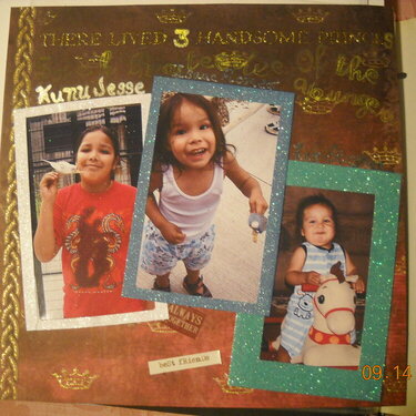 My 3 lil princes