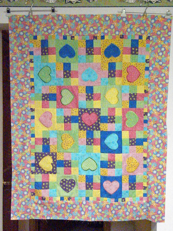 Heart &amp; 9 Patch for Kallie Jean