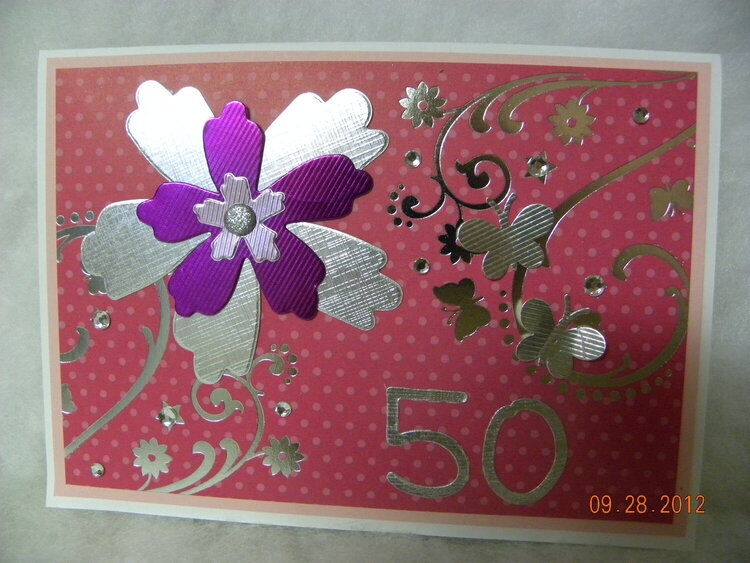 SIL 50th BD Card