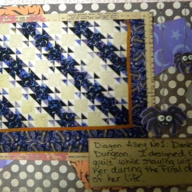 Quilts Mini-Album, Diagon Alley No 1:  Daniel&#039;s Dungeon