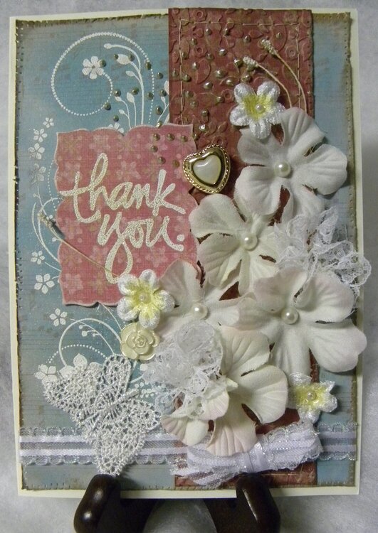 Gallery Inspiration #6 Card:  Thank You