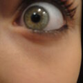 Look at my eye scared of youu