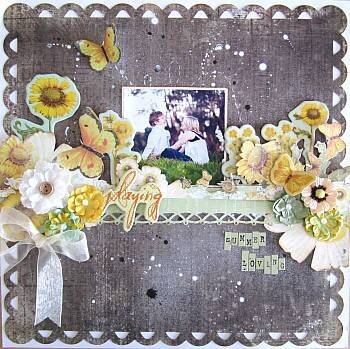 Summer Lovin ~ GDT For My Creative Scrapbook June Kit