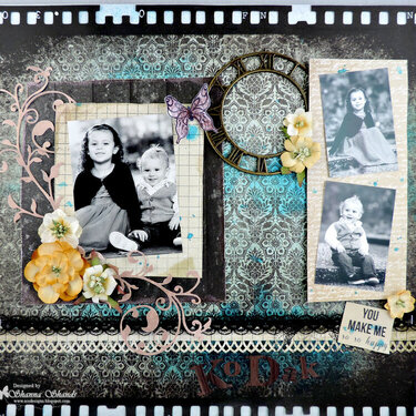 Scraps of Darkness February Kit A Touch of Grey