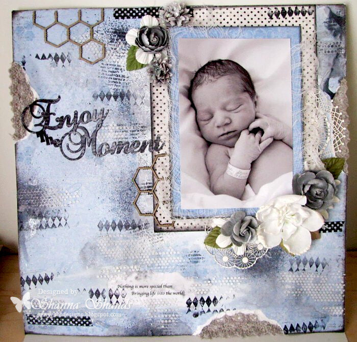 Enjoy the Moment Layout for Gina&#039;s Designs