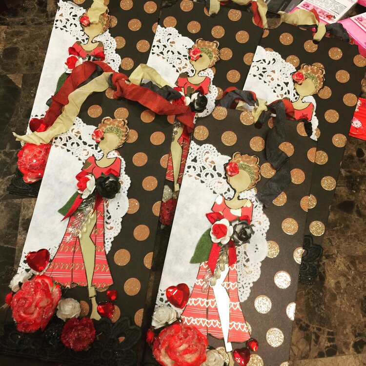Prima Paper Dolls Valentine&#039;s Tag Swap