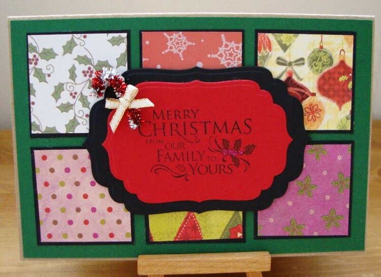 quilt christmas card