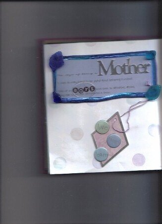 Circle Journal - Mother - For Young Scrapping Moms Group