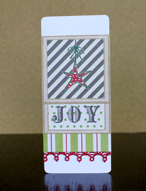 Joy Card ***NEW Webster&#039;s Royal Christmas