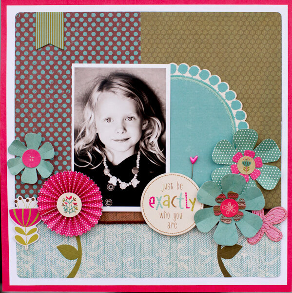 Just Be ***March My Creative Scrapbook Kit
