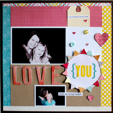 Love You - My Creative Scrapbook Kit