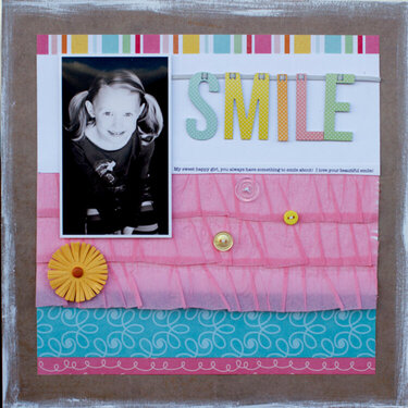 Smile - My Creative Scrapbook Kit