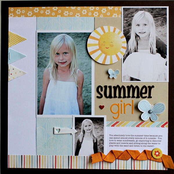 Summer Girl *** My Creative Scrapbook Kit