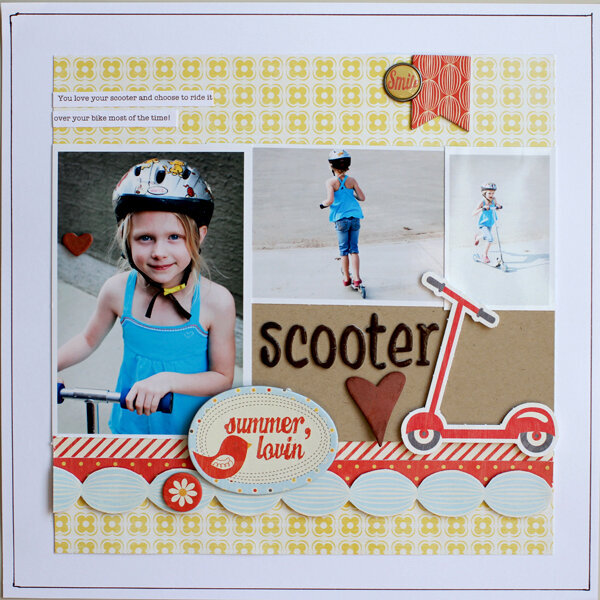 Scooter Love *** My Creative Scrapbook