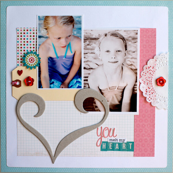 You Melt my Heart ***my creative scrapbook