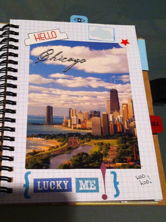 HELLO Chicago - Mini SMASH Book