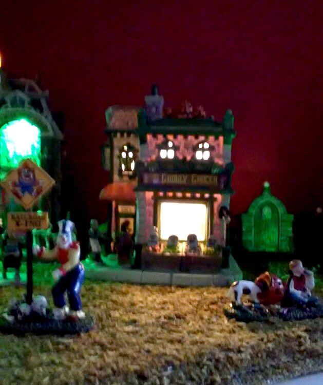 Halloween Village House