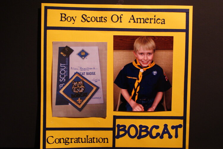 Proud Cub Scout