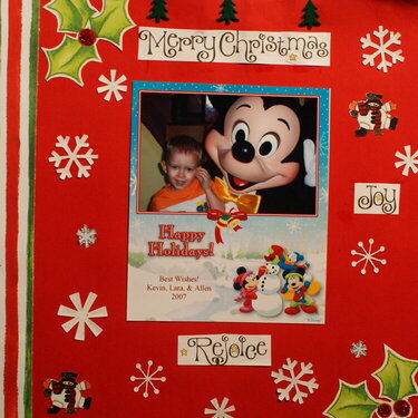 Christmas with Mickey