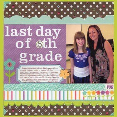 Last Day of 5th Grade